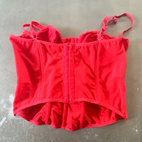 Red corset top - Picture 4 of 5